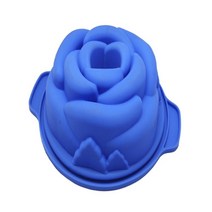 베이킹 장미케익 17cm 실리콘몰드, 1개