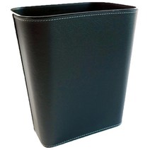 유피어 휴지통, 블랙, 1개, 1개