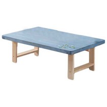 보네르스토리 미송접이식테이블대형, 블루