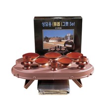 두리공방 봄라 성묘용 제기상 세트, 1세트, 11p