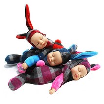 뚜시베베 바니 애착인형 3종, 혼합 색상, 15 x 30 cm