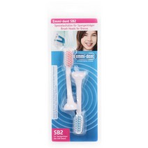 에미덴트 초음파 전동 초음파 교정 칫솔모, SB2, 2개입, 2개입