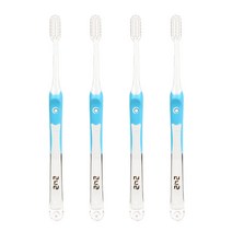 242 치과용 칫솔 유아용, 파랑, 4개입