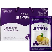 오가닉가든 고이담은 도라지배즙, 30개입, 80ml