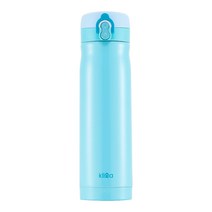 클리나 원터치 보온보냉 텀블러, 블루, 500ml