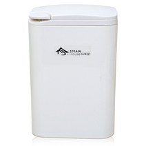 아띠 원터치 휴지통 2.5L, 화이트, 1개
