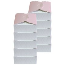 티나피크닉 레이스 미니상자, 핑크도트, 10개입