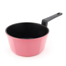 키친아트 본 핑크 소스팬, 16cm, 1개