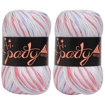 브랜드얀 파티50 뜨개실 2p, 52 혼합, 2개