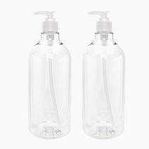병도매닷컴 투명 디스펜서 투명캡 DN 1000, 2개