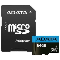 ADATA premier MicroSD UHS-I 100MB 메모리카드, 64GB