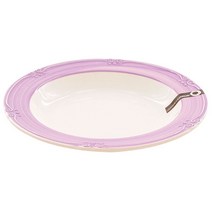 세라미체 이탈리아 원형 비에트리 시리얼볼 21cm, 퍼플, 1개