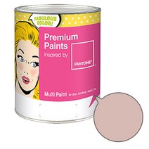 노루페인트 팬톤 멀티 에그쉘광 페인트 1L, 로즈스모크(14-1506)
