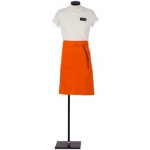 플러스원키친웨어 패션 랩 앞치마, Fresh ORANGE, 1개