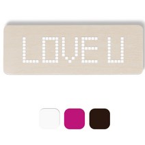 1AM 픽셀도어사인 직사각 + 3mm 픽셀 스티커 3p, 흰색, 분홍, 진갈