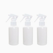 병도매닷컴 DT120 백색 건스프레이 용기, 흰색캡, 3개입