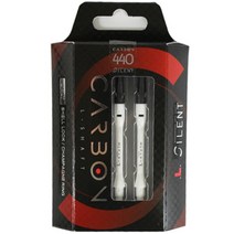 엘샤프트 카본 사일런트 슬림 화이트 440 다트샤프트 3p, 1개