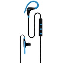 소닉기어 블루스포츠3 블루투스이어폰 세트, 이어폰(BLUE), 이어팁(단일 색상), 케이블(단일 색상)
