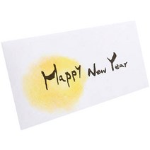 오로시 Happy New Year 봉투, 혼합 색상, 6개입