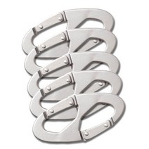 앤트 양방향비너 5개세트, 실버