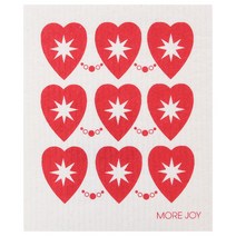 MOREJOY 별 하트 행주, 혼합 색상