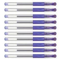 미쯔비시 시그노 유니볼 펜 UM-151 0.38mm, 바이올렛, 10개입