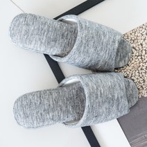 아포아룸 니트 이중합포 실내화, 그레이