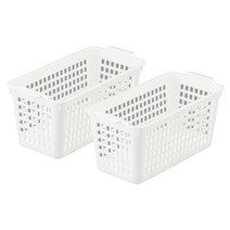 이노마타 4516 웬디바스켓, 화이트, 2개입