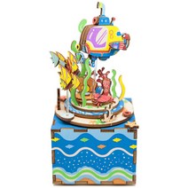 로보타임 DIY 오르골 만들기 세트, 해저 구만리