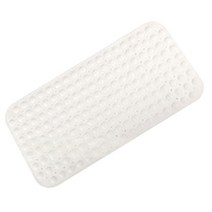 마켓감성 미끄럼방지 욕실 고무매트, 화이트, 2개입