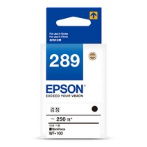 엡손 정품잉크 T289170, 검정, 1