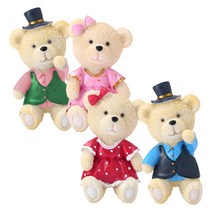 블럭마트 코드걸이 곰, 랜덤 발송, 2개