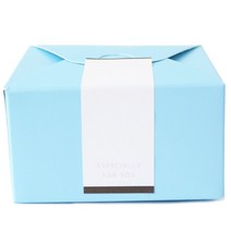 황씨네도시락 레이스박스 12p + 스티커 이스페셜리 직사각 12p, 블루, 1세트