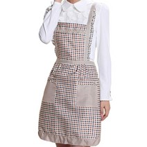 코리미 에스뿌아 앞치마, 체크, 1개
