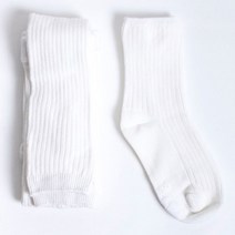 슬래쉬 유아용 무발 골지 타이즈 + 양말 세트