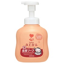 아라우 베이비 폼 모이스처라이징 바디 솝, 450ml, 1개