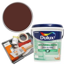 듀럭스 안티 포름알데히드 올인원 페인트 세트, Babbitt Brown, 3L, 1개