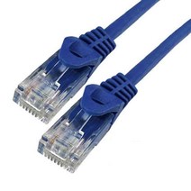 라인업시스템 UTP CAT5.E 다이렉트 랜 케이블 2M, 블루, 1개