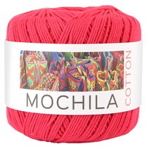 브랜드얀 모칠라코튼 가방소품 뜨개실, 락핑크, 1개