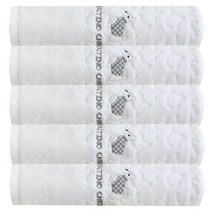 발렌티노크리스티 스코티 타올, 흰색, 5개