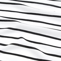 코하스아이디 소프트 실켓 니트 ST 골지 스판 패브릭원단, 백 아이 + 블랙