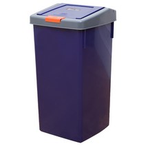라이피스트 버튼 휴지통 50L, 혼합 색상, 1개
