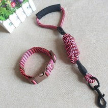 인터팝 반려동물 튼튼매듭 목줄 세트 M, 4, 1세트