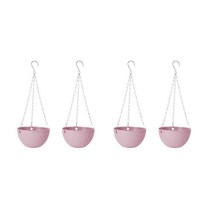 마켓감성 파스텔 무늬 행잉 화분 걸이 4p, 핑크