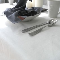 보웰 베이직 옥스포드 테이블 클로스, 오프 화이트, 4인(130 x 170 cm)