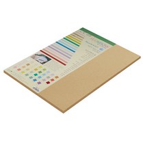 종이문화 친환경색지 레인보우카드 No.4 버프, A3, 20매