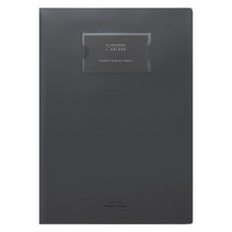 데얼스 A4 L 홀더 파일, 차콜그레이, 1개