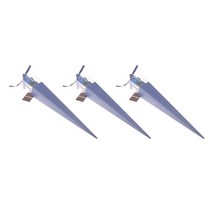 ABM 비누장미꽃 케이스 3p, 블루
