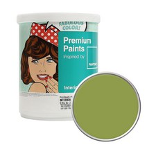 노루페인트 팬톤 내부용 실내벽면 저광페인트 1L, 16-0439 Spinach Green