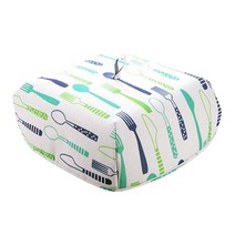 블럭마트 보온보냉 밥상보 푸드커버 블루, 1개